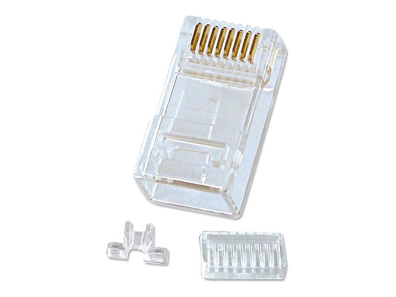LINDY RJ45 Stecker UTP Cat.6 Vorderansicht