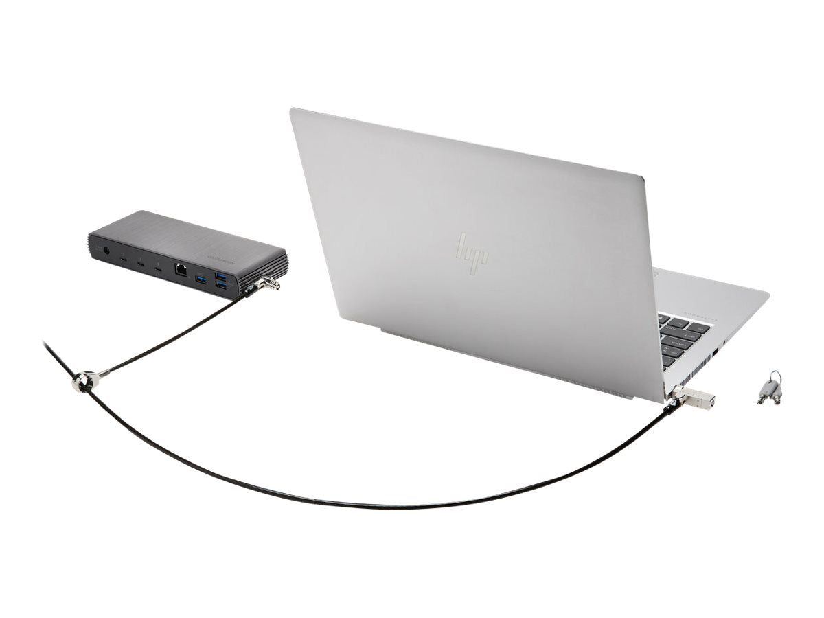 KENSINGTON Slim NanoSaver 2.0 Laptopschloss in Anwendung