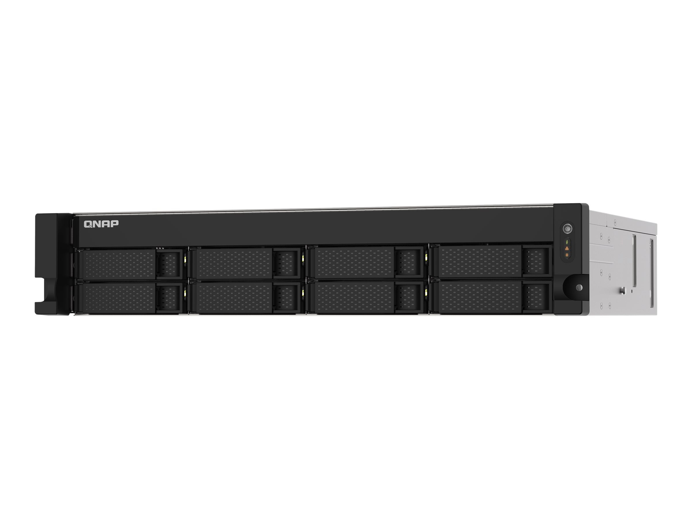 QNAP 8-Bay-Rackmontage-NAS Rückansicht