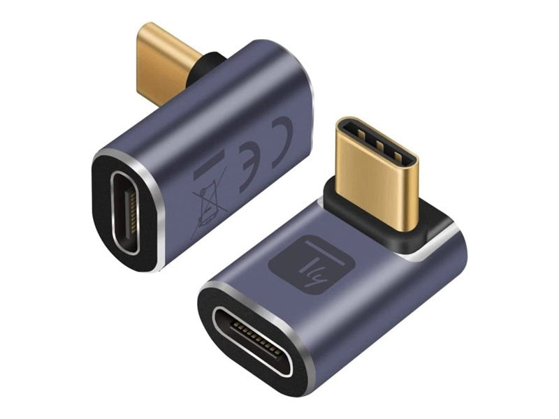 TECHLY Adapter USB-C auf C USB4 40Gps - Vorderansicht