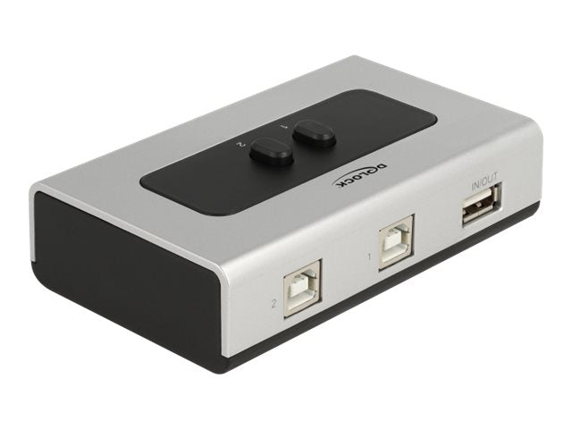 DELOCK Umschalter USB 2.0 Vorderansicht