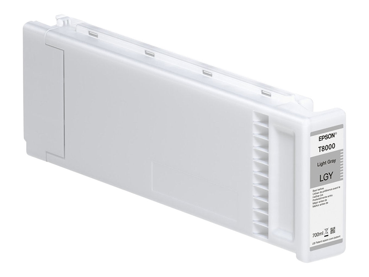 EPSON 1LB Singlepack Light Gray T800000 UltraChrome PRO 700ml - Vorderansicht