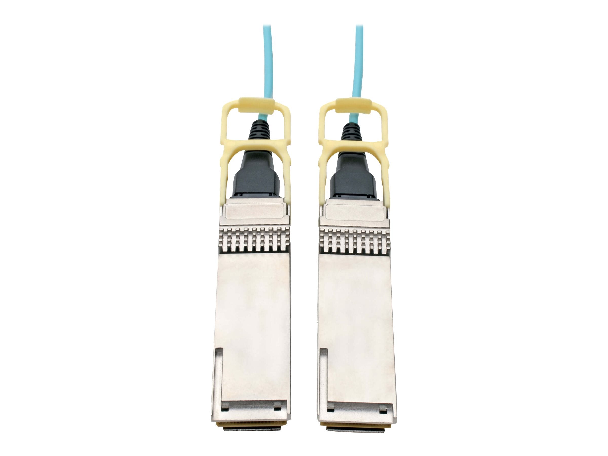 EATON TRIPPLITE QSFP28 to QSFP28 Active Optical Cable Verpackung