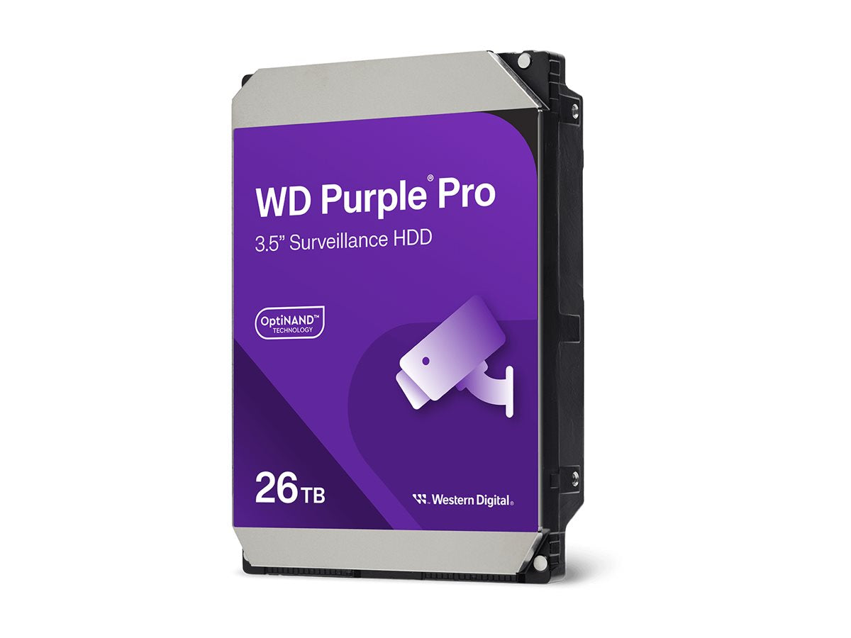 WD Purple Pro 26TB SATA 6Gb/s 3,5 Zoll Festplatte Verpackung