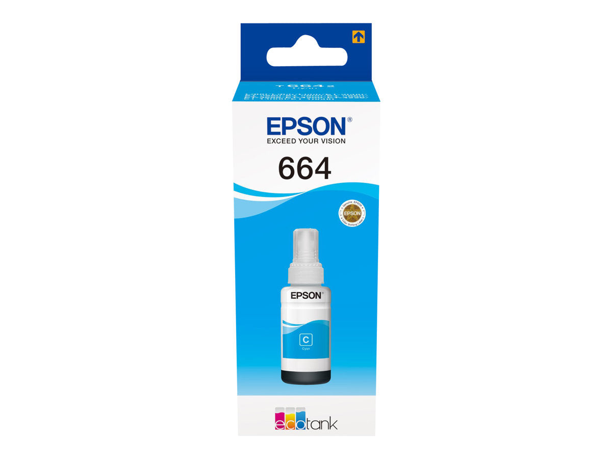EPSON T6642 Nachfülltinte Cyan 70ml Detailansicht