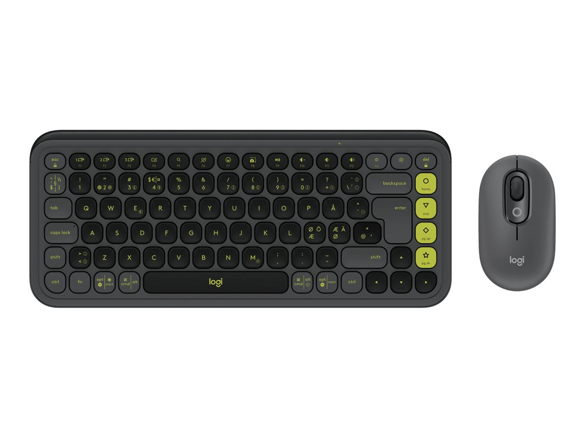 LOGITECH POP ICON COMBO - GRAPHITE (PAN) Vorderansicht