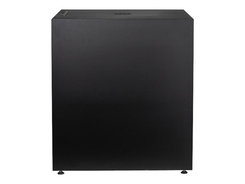 EFB 19Zoll Netzwerkschrank OFFICE SERIE 15HE Detailansicht der Glasfront