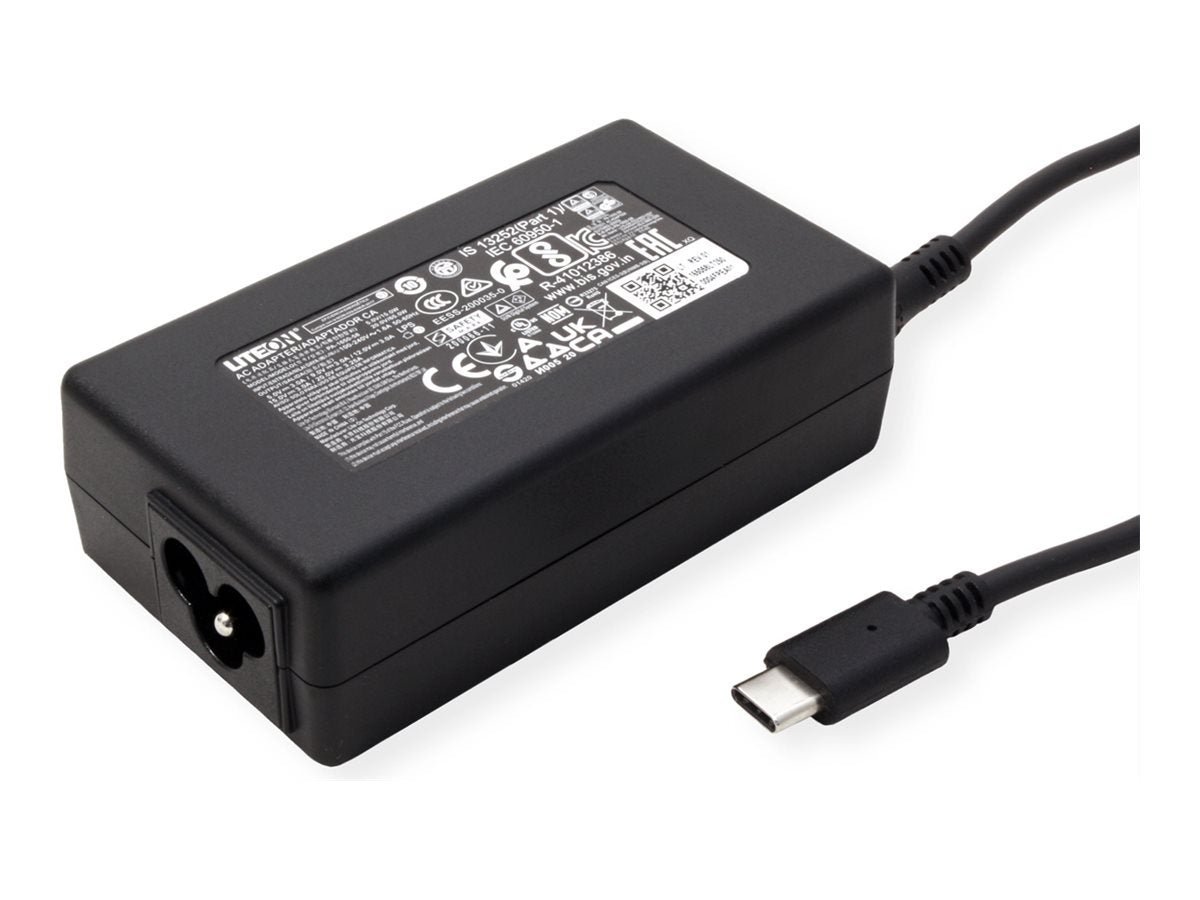 BACHMANN Charger Adapter 65W AC 1,5m USB Typ C - Vorderansicht