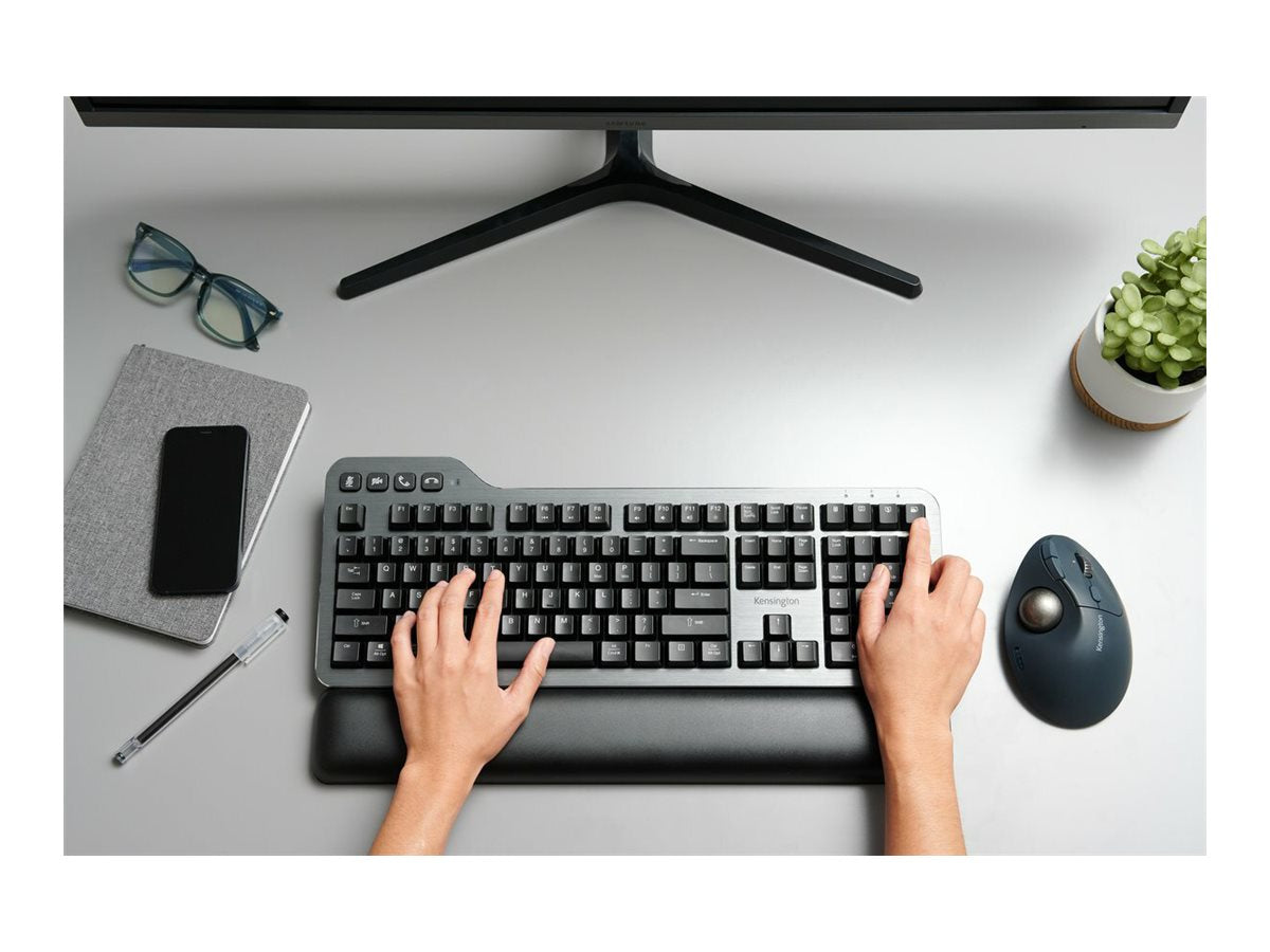 KENSINGTON Trackball Pro Fit Ergo TB550 Seitenansicht