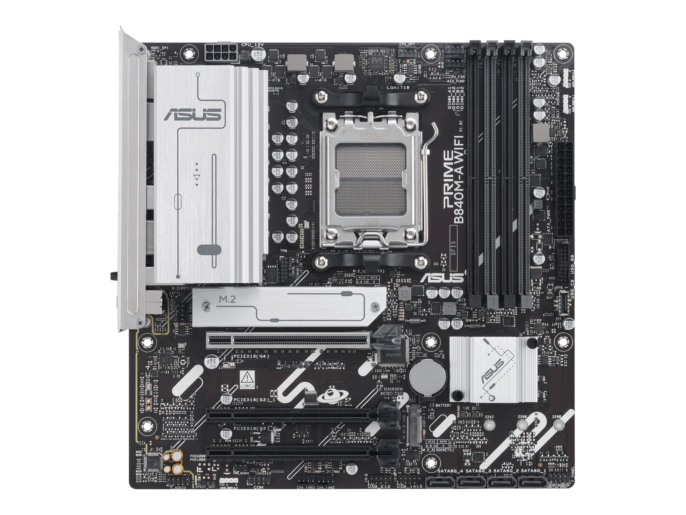 ASUS PRIME B840M-A-CSM Motherboard Vorderansicht