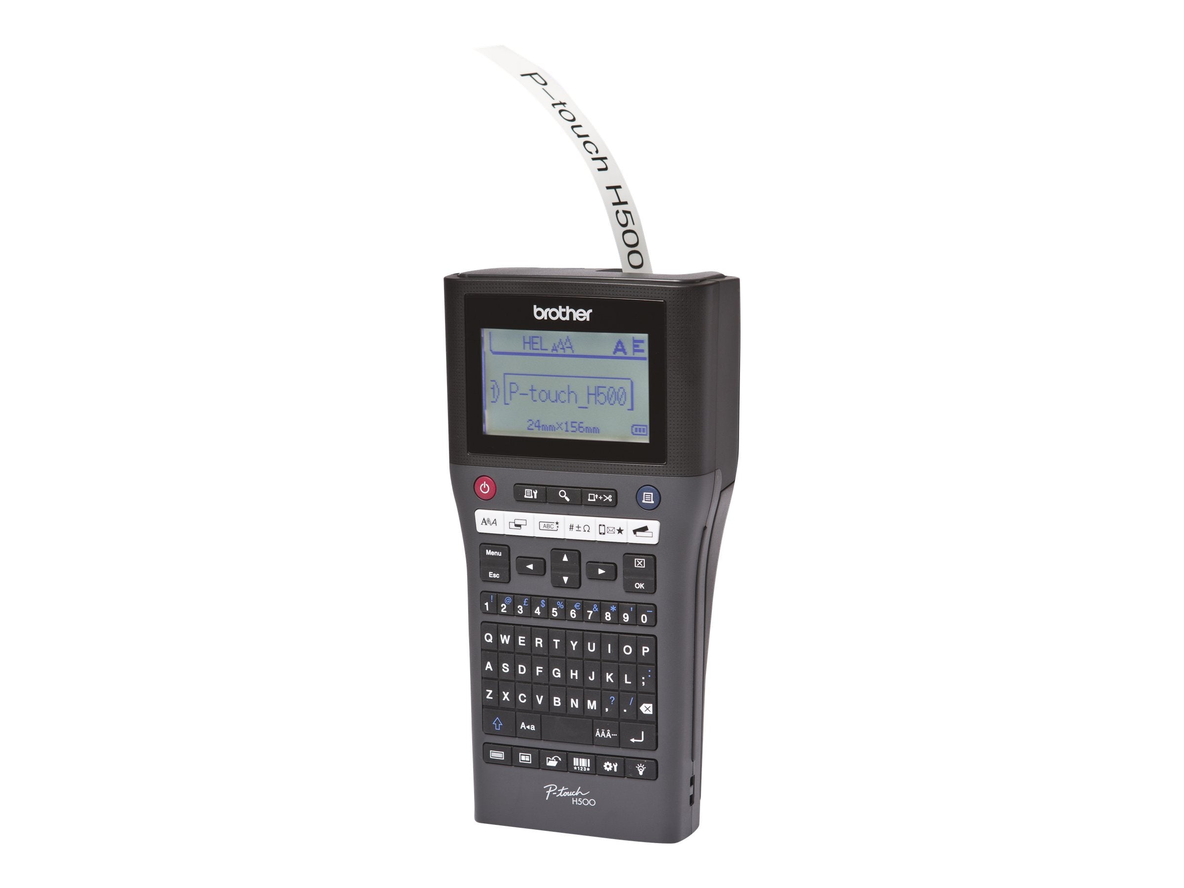 BROTHER P-touch H500 Beschriftungsgerät Vorderansicht