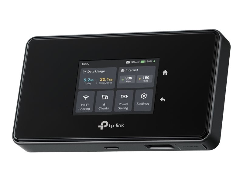 TP-LINK M8550 mobiler 5G Wi-Fi-Router Vorderansicht