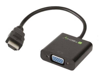 TECHLY HDMI auf VGA Konverter mit Audio - Vorderansicht