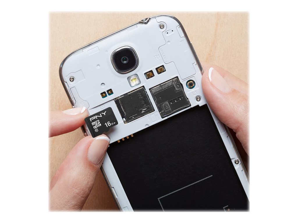 PNY Micro SD Card Performance Plus 16GB Verpackung