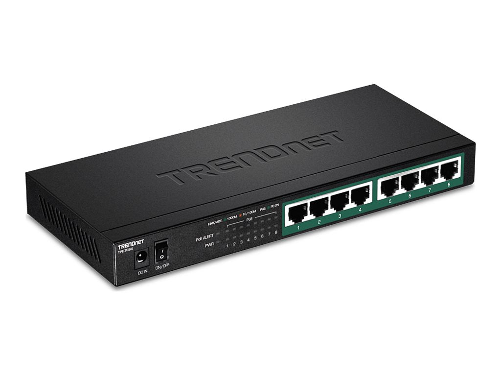 TRENDNET TPE-TG84 8-Port PoE Switch Verpackung