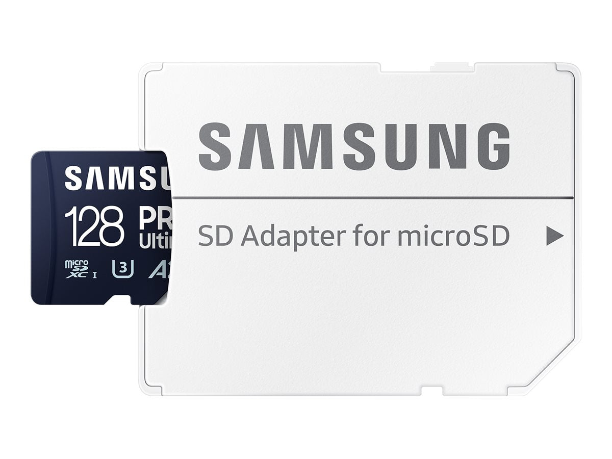 SAMSUNG Pro Ultimate microSD 128GB Vorderansicht
