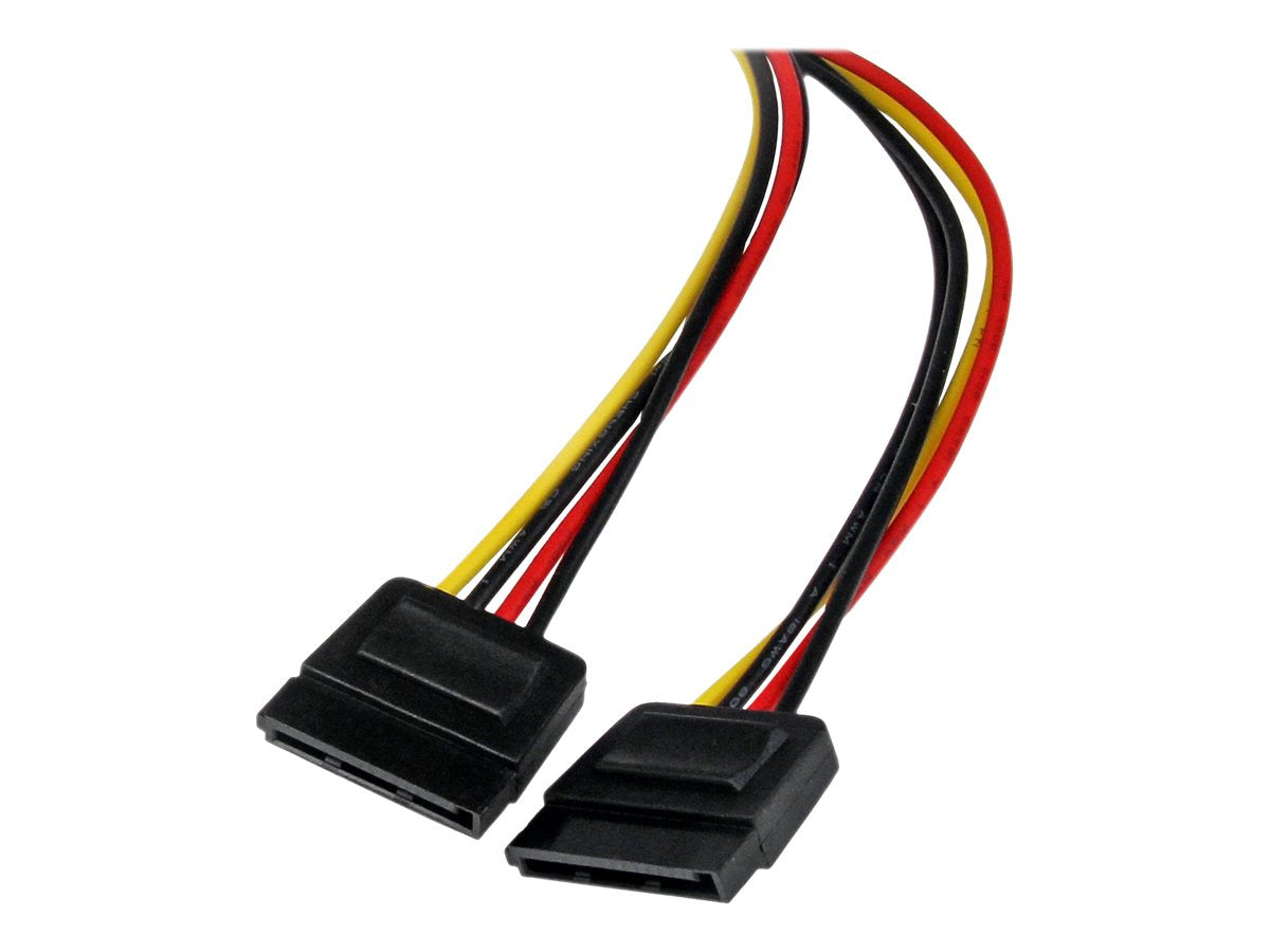 STARTECH.COM 12in LP4 to 2x SATA Power Y Cable Adapter - Vorderansicht