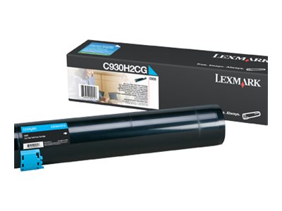 LEXMARK C935 Toner cyan Verpackung