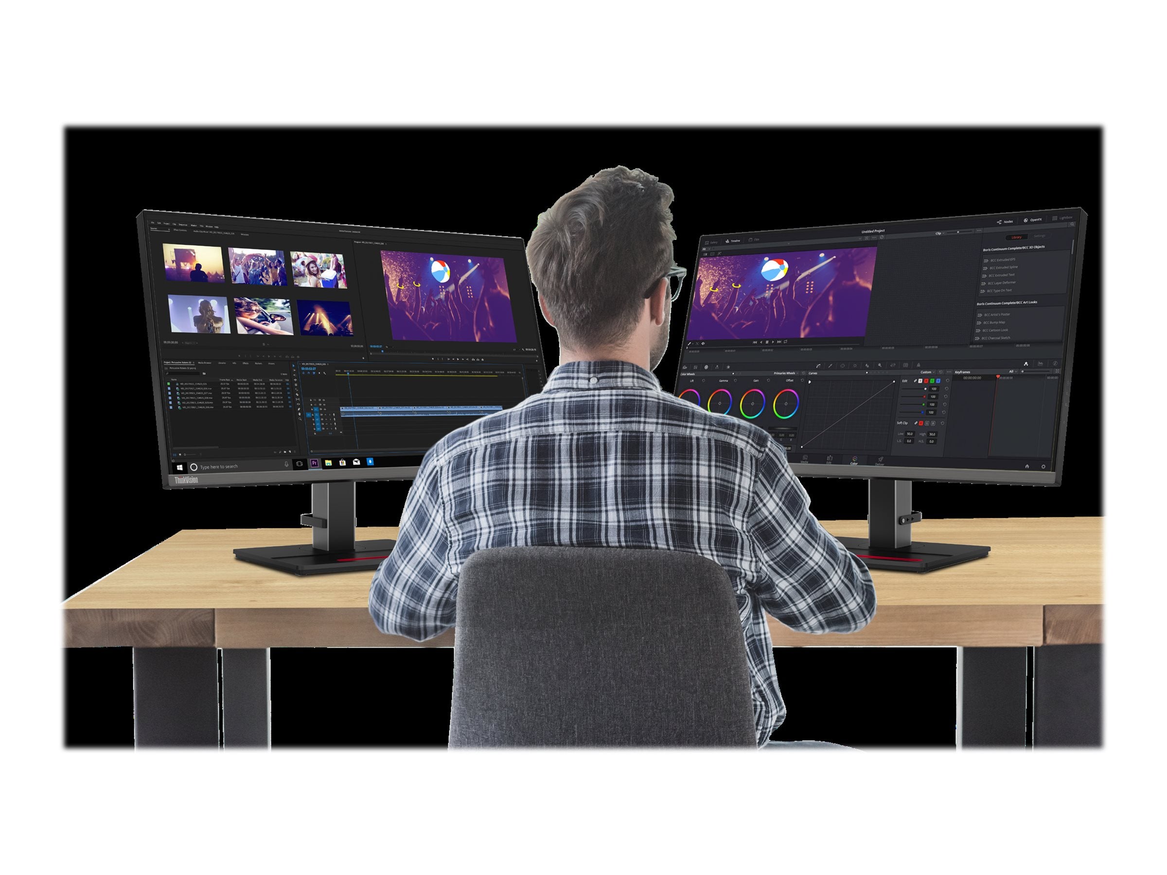 LENOVO ThinkVision Creator Extreme Monitor Vorderansicht