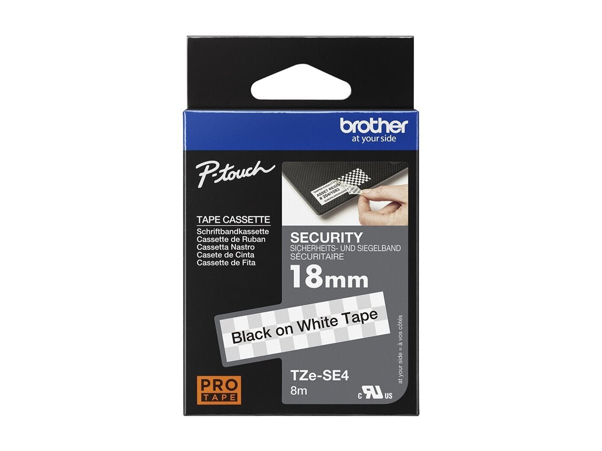 BROTHER P-Touch TZE-SE4 Sicherheitsband Verpackung