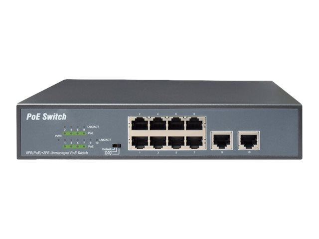 DIGITUS 8-Port Fast Ethernet PoE-Switch Verpackung