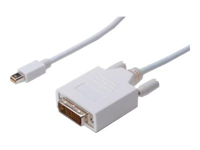 DIGITUS DisplayPort Adapterkabel mini DP - DVI 24+1 St/St 2,0m Vorderansicht