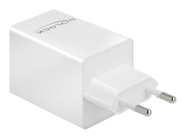 DELOCK USB Ladegerät USB Type-C PD 3.0 und USB Typ-A mit 48W Verpackung