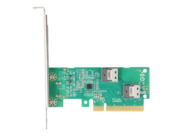 DELOCK PCI Express 4.0 x8 Karte - Vorderansicht