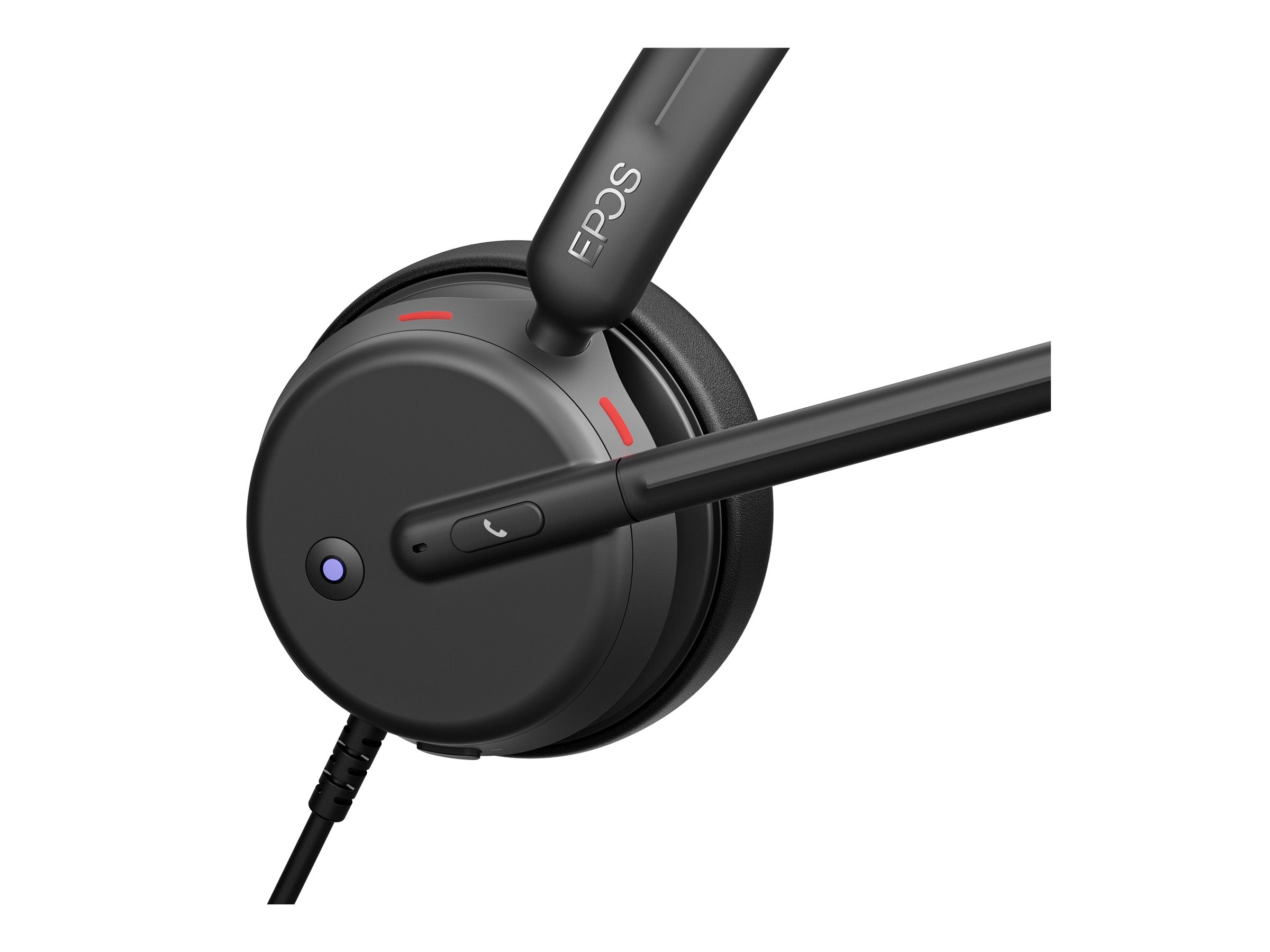 EPOS IMPACT 460T Stereo USB-C Headset inkl. USB-A Adapter und Tasche Teams zertifiziert