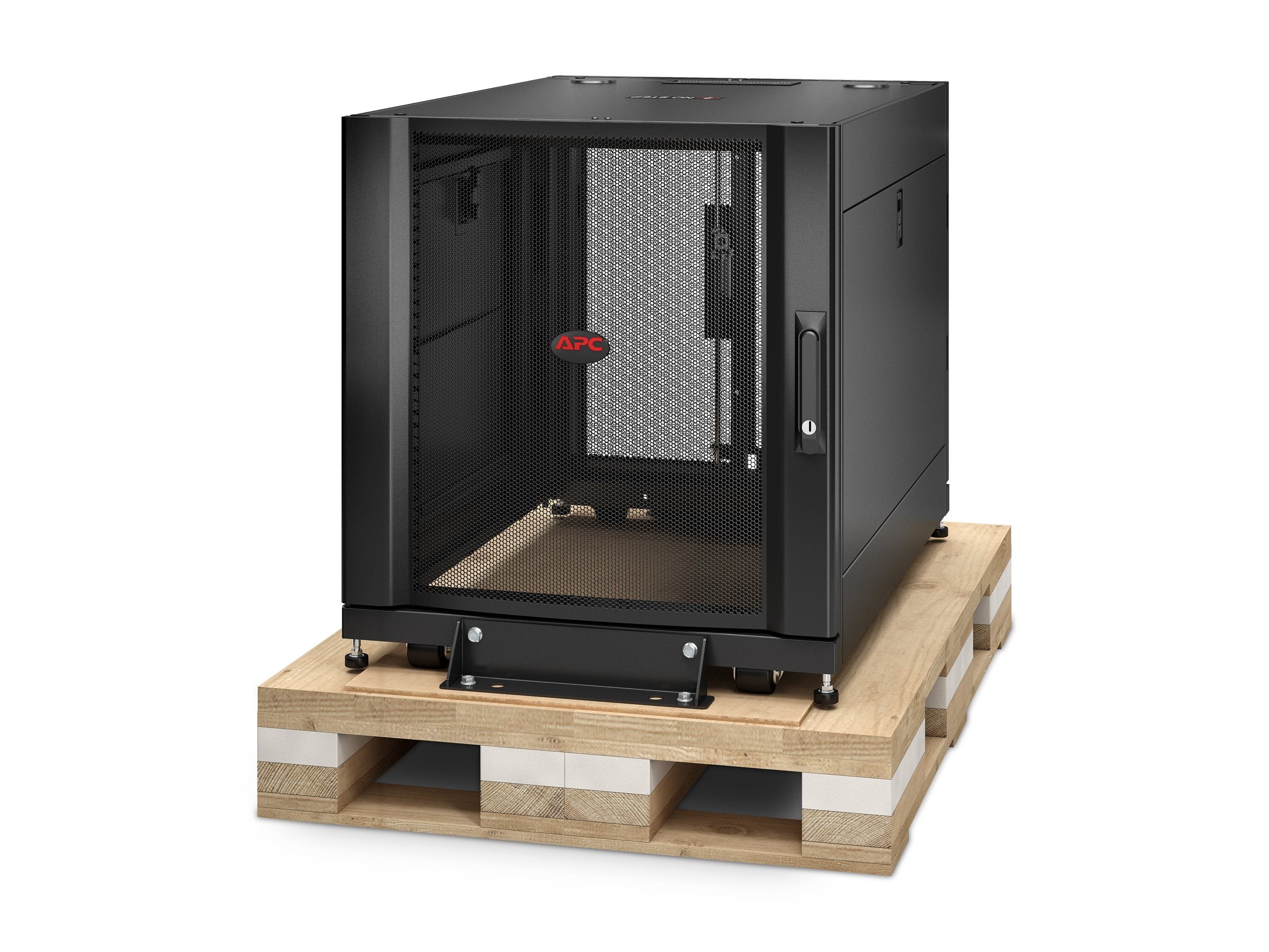 APC NetShelter SX 12U Server Rack Enclosure Vorderansicht