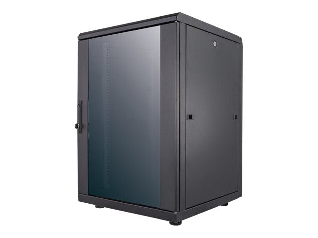 INTELLINET 48,3cm 19Zoll Netzwerkschrank Vorderansicht