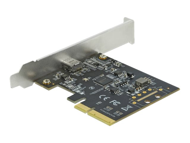 DELOCK PCI Express x4 Karte Vorderansicht