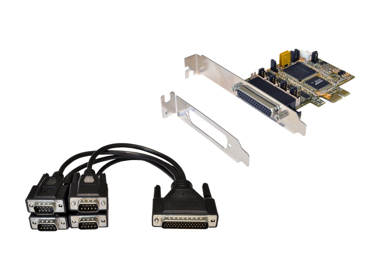 EXSYS EX-44384 PCI Express x1 Karte Vorderansicht