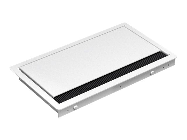 BACHMANN CONI COVER Einbaurahmen weiss 3fach - Vorderansicht