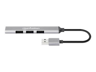 MANHATTAN 4-Port USB 3.0/2.0 Kombo-Hub Vorderansicht