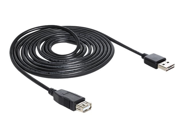 DELOCK Kabel EASY USB 2.0-A Stecker > USB 2.0-A Buchse 5 m - Detailansicht