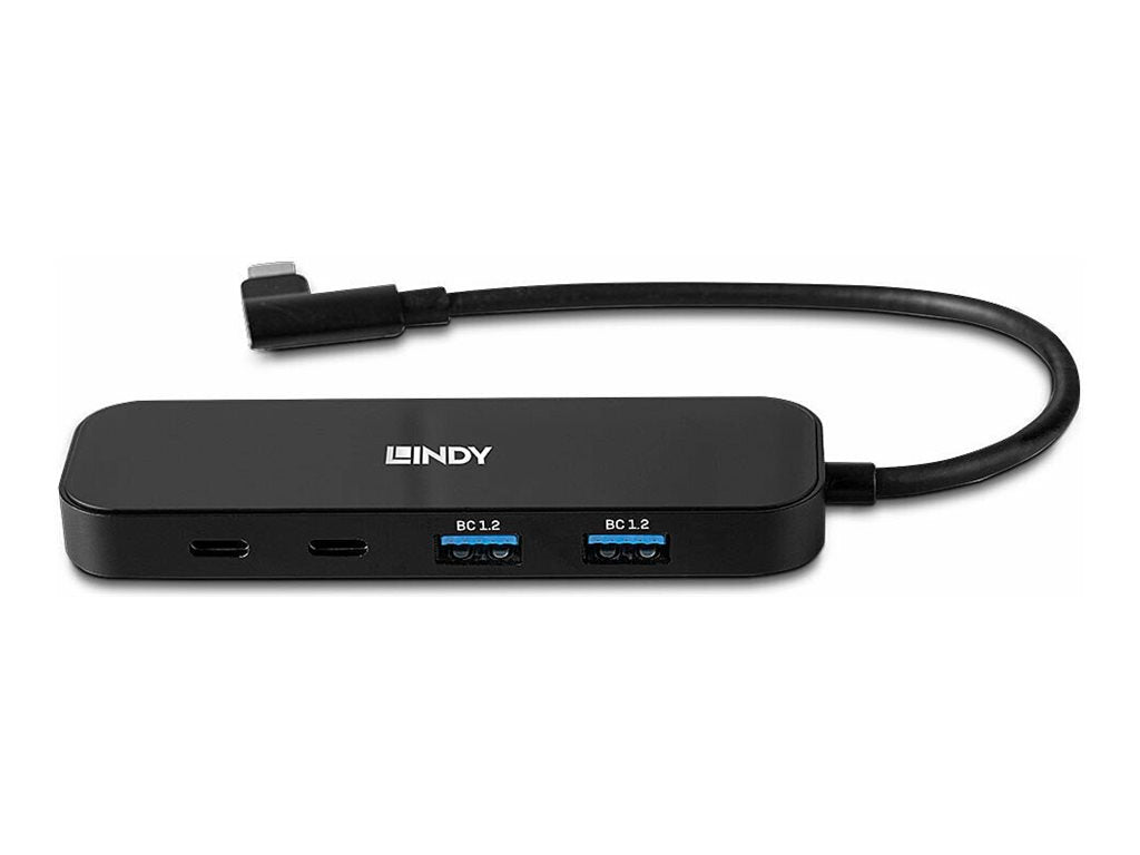 LINDY 4 Port USB 3.2 Gen 2 Typ C Hub Detailansicht