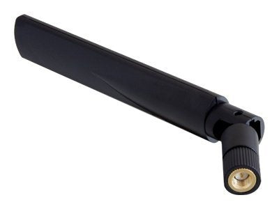 DELOCK Antenne GSM UMTS SMA Kippgel. schwarz 0-3 dBi - Vorderansicht