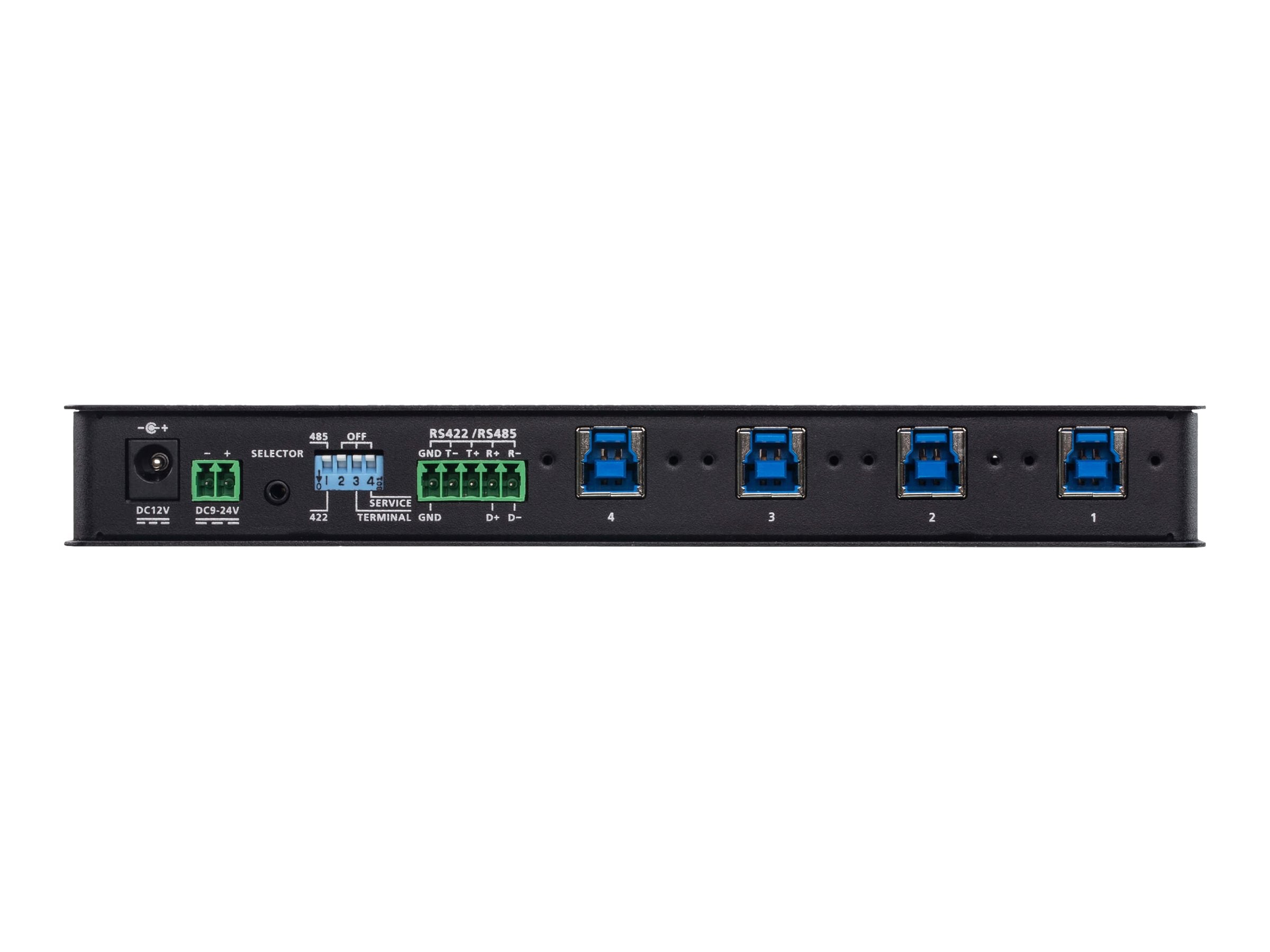 ATEN US3344i Industrie Hub Switch Verpackung