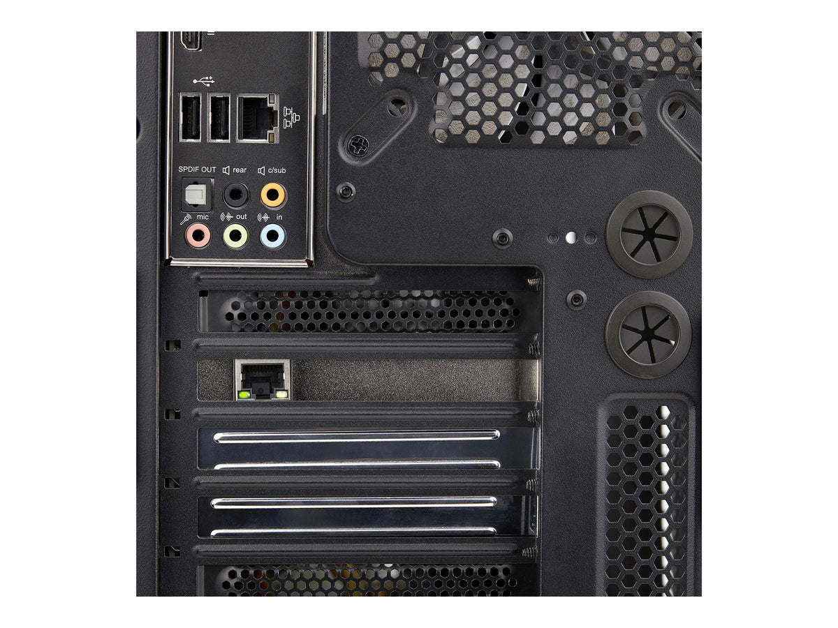 STARTECH.COM 1-Port Gigabit Netzwerkkarte PCI-Express LAN-Karte NIC Realtek RTL8111H 1Gb PCIe Netzwerkadapter TAA-konform