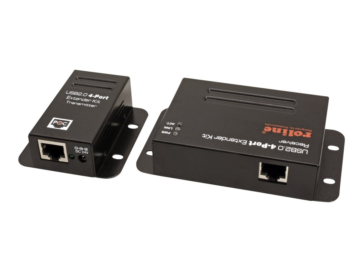 ROLINE USB 2.0 Verlängerung über RJ45 Detailansicht