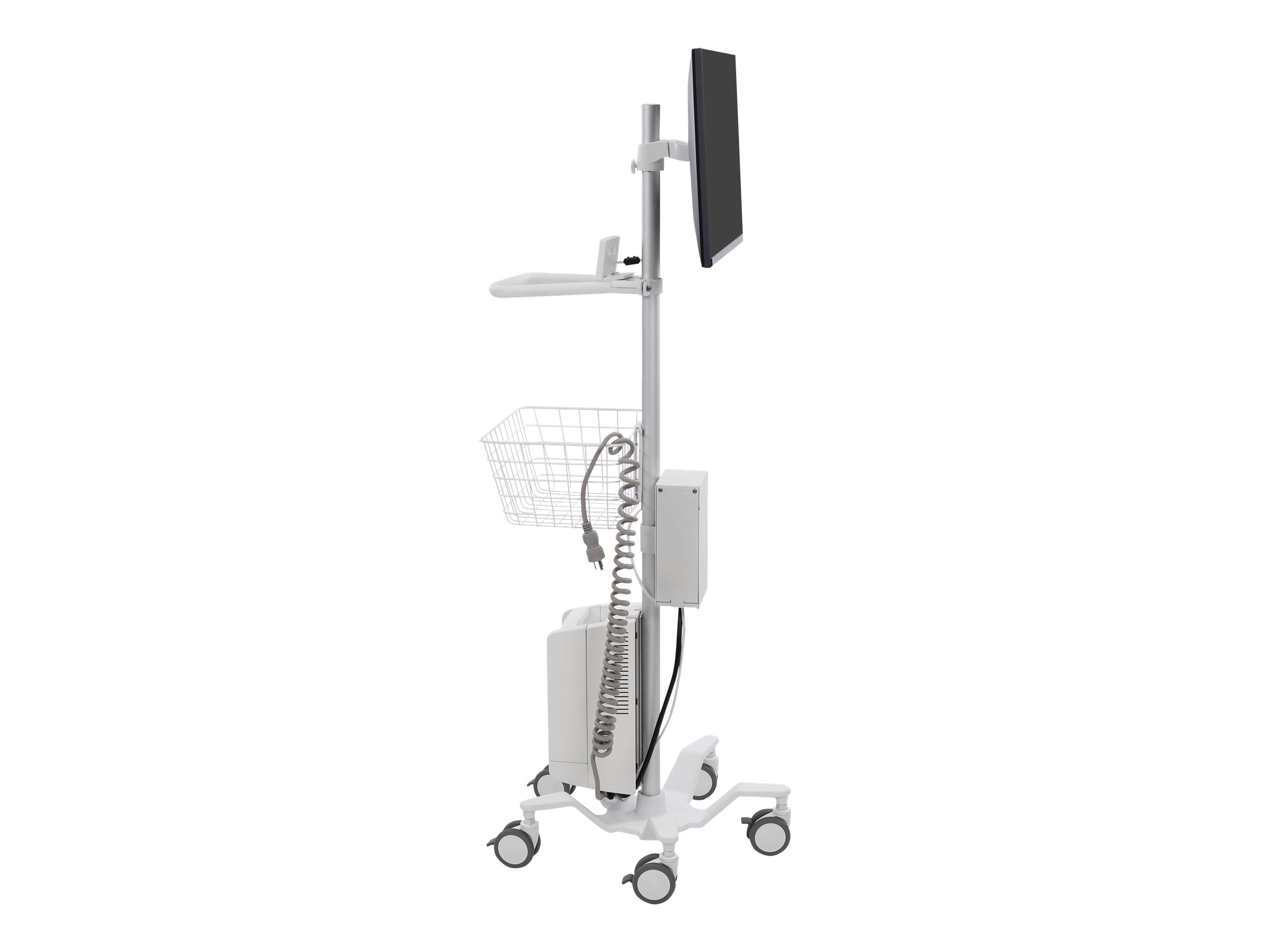 ERGOTRON StyleView Pole Cart Wagen Seitenansicht
