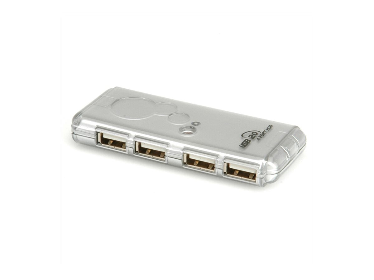 VALUE USB 2.0 Notebook Hub 4 Ports ohne Netzteil - Detailansicht