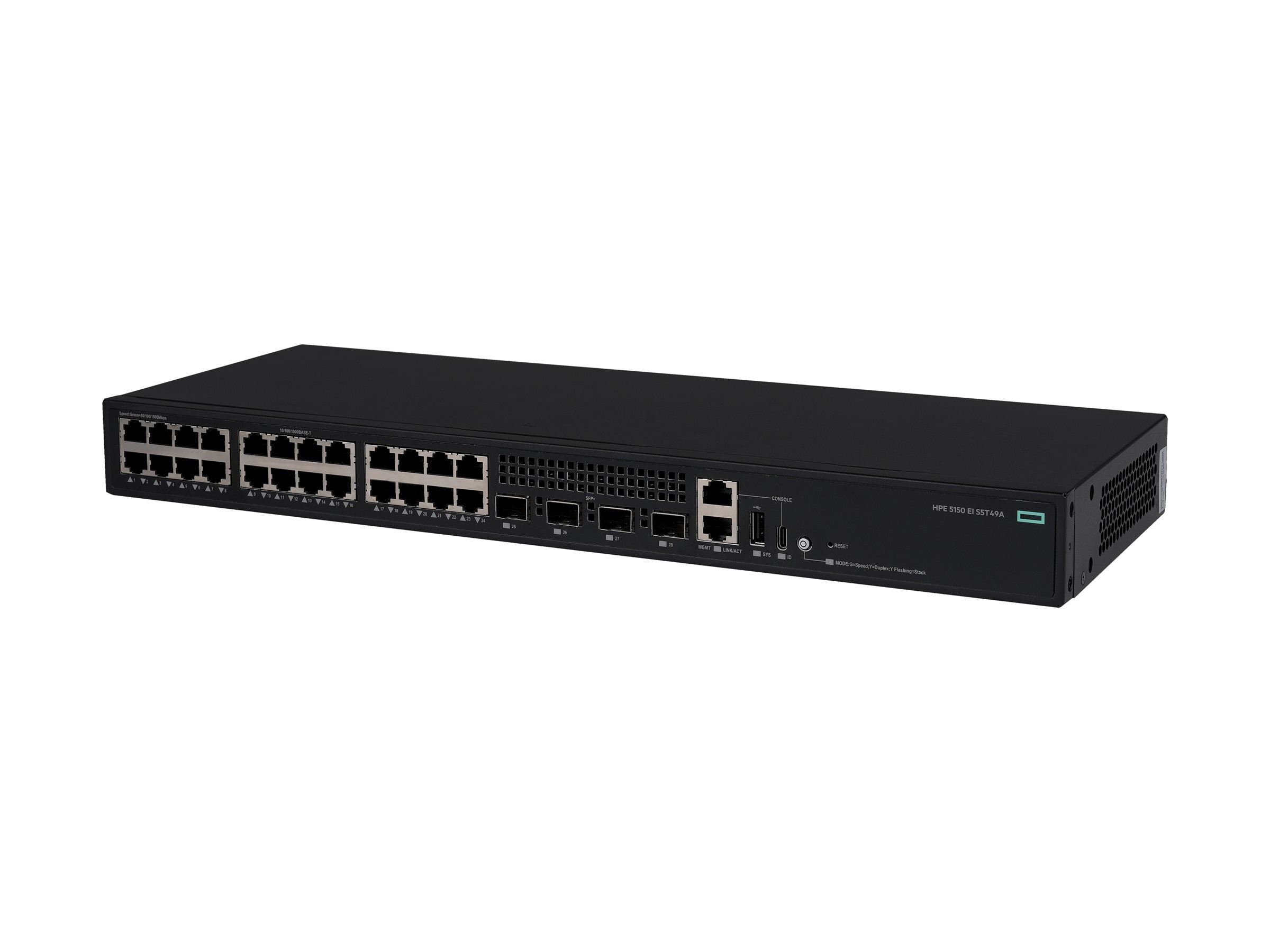 HPE Networking Comware Switch 24p 10M/100M/1G 4p SFP+ 1G/10G 5150EI EU en