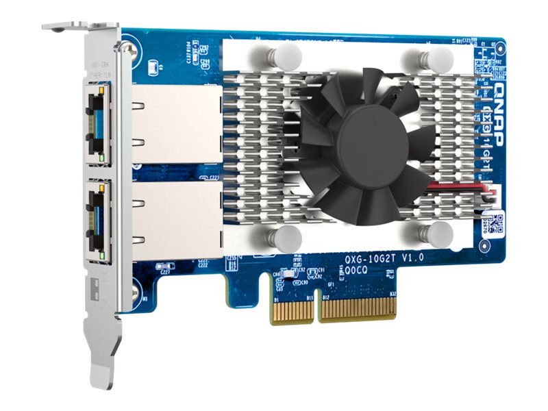 QNAP QXG-10G2T Netzwerkadapter Vorderansicht