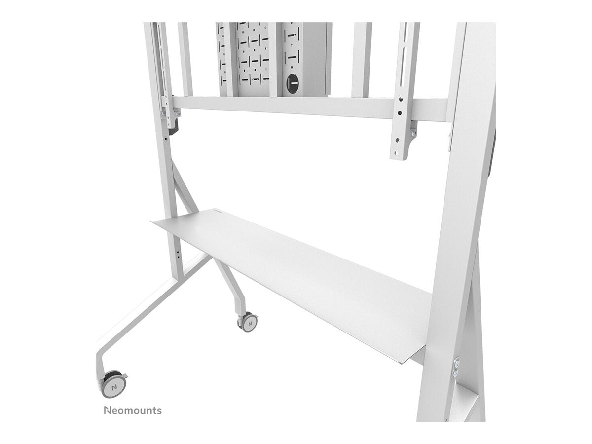 NEOMOUNTS Move Go XL Mobile Floor Stand fast install height adjustable white