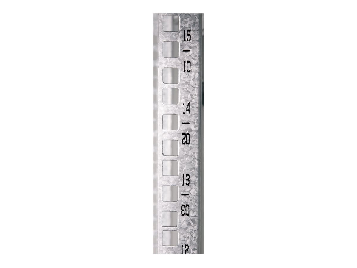 Vorderansicht des ROLINE Wandgehäuses Basic Plus 48,26cm 19-Zoll 15HE 600x600 BxT grau