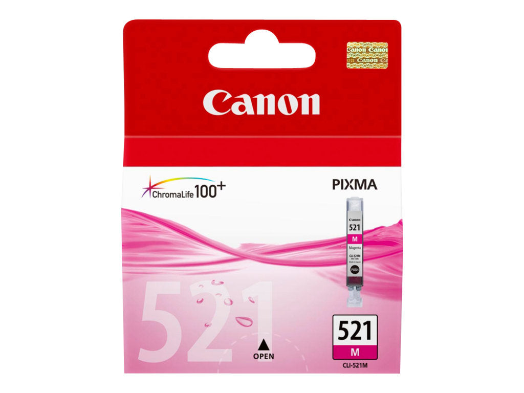CANON CLI-521M Tinte magenta Detailansicht
