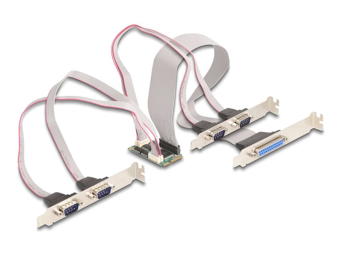 DELOCK Mini PCIe I/O Adapter Vorderansicht