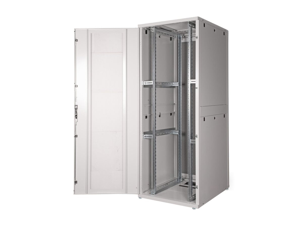 ROLINE Serverschrank 48,26cm 19Zoll 47 HE 800x1000 BxT grau - Detailansicht der Tür